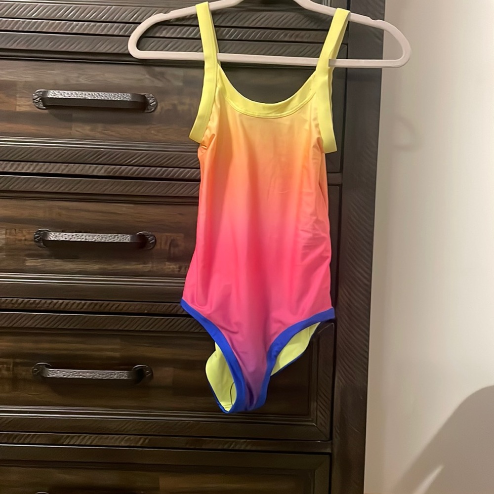 Beach Riot Neon Rainbow One Piece Swimsuit - Picture 2 of 4